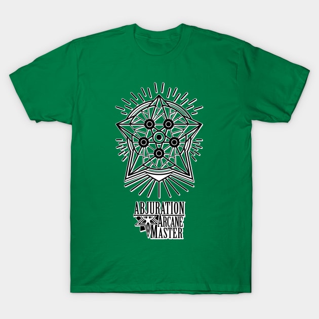 Abjuration arcane master T-Shirt by FallingStar